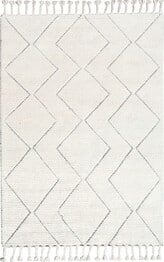 Dynamic Rugs MOXIE 2535-190 Ivory and Black